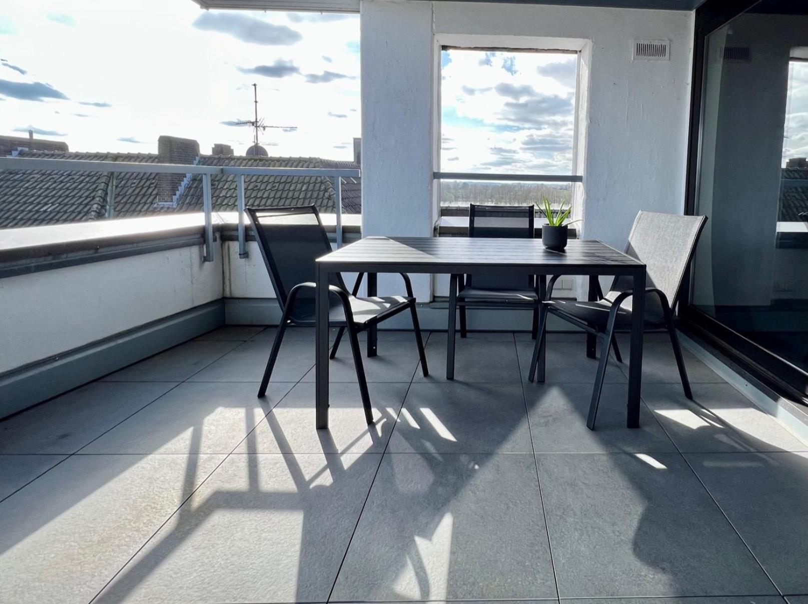 Piso Superior - Exklusives Apartment An Der Promenade Mit Rheinsicht & Loggia Emmerich Exteriör bild